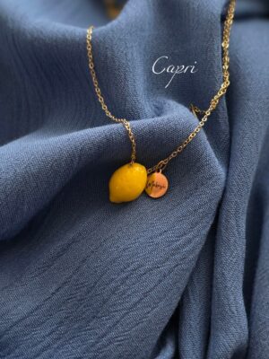 Колие Capri - лимон